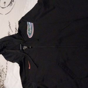Men's Nike Florida Gators XL Therma-Fit Black hooded Jacket Pre-owned